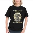 In a World Full Of Bookworms Be a Book Dragon Books Reading Graphic Youth