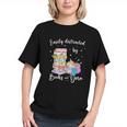 Yarn Quote Easily Distracted By Books And Yarn Reader Graphic Youth