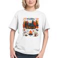 Cozy Reading Cabin Retreat Fall Bookish Autumn Cozy Reader Graphic Youth