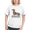 Dachshund Dog Dachshund Decor Books Nerds Dachshund Graphic Youth