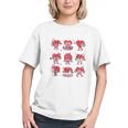 Reading Heart Book Valentines Day Teacher Women Girl Graphic Youth