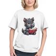 Scottish Terrier Reading a Book Dog Graphic Youth