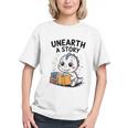 Unearth a Story Cute Dinosaur Summer Reading 2026 Dino Book Graphic Youth Unearth a Story Cute Dinosaur Summer Reading 2026 Dino Book Graphic Youth