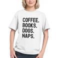 Vintage Coffee Books Dogs Naps Retro Graphic Youth