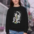 Astronaut Reading Book Space Galaxy Bookworm Men Women Kids Youth Crewneck Sweatshirt Astronaut Reading Book Space Galaxy Bookworm Men Women Kids Youth Crewneck Sweatshirt
