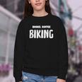 Books Coffee Biking Youth Crewneck Sweatshirt Books Coffee Biking Youth Crewneck Sweatshirt