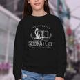 Introverted Willing To Discuss Cats And Books Youth Crewneck Sweatshirt