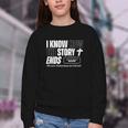 I Know How The Story Ends Book Of Revelation Jesus Is King Youth Crewneck Sweatshirt