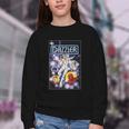 Marvel Universe Classic Dazzler Light Power Comic Book Cover Youth Crewneck Sweatshirt