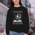 Vintage They Didn't Burn Witches They Burned Women Ban Books Youth Crewneck Sweatshirt