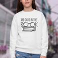 100 Days Of SCHOOKBook Nerd Book Lover Reading Librarian Boo Youth Crewneck Sweatshirt