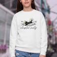1965 Chapter Sixty Book Cat Lover 60th Birthday For Men Women Youth Crewneck Sweatshirt