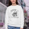27th Birthday Women Book Lovers Chapter 27 Its My Birthday Youth Crewneck Sweatshirt