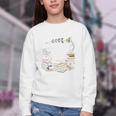Bookmarks Are For Quitters Book Lovers Reading Youth Crewneck Sweatshirt Bookmarks Are For Quitters Book Lovers Reading Youth Crewneck Sweatshirt