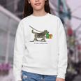 Corduroy Time I Took You Home Teddy Bear Children's Book Youth Crewneck Sweatshirt