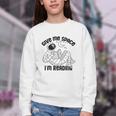 GIVE ME Space I'm Reading Kids Astronaut Book Reader Meme Premium Tri-Blend Youth Crewneck Sweatshirt