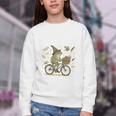 On My Way To Hoard Books And Cause Chaos Youth Crewneck Sweatshirt