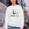 Introverted But Willing To Discuss Cats And Books Youth Crewneck Sweatshirt