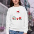 Library Crew Book Lovers Librarian Xmas Holiday Christmas Youth Crewneck Sweatshirt