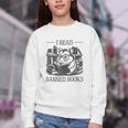 I Read Banned Books Youth Crewneck Sweatshirt I Read Banned Books Youth Crewneck Sweatshirt
