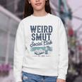 Spicy Romance Book Reader Fan Weird Smut Social Club Premium Tri-Blend Youth Crewneck Sweatshirt