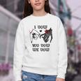 I Vow You Vow We Vow Merch Dark Romance Smutty Book Smutt Youth Crewneck Sweatshirt