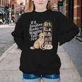 Book And Dog Lover Bookworm Reader Book Lover Youth Crewneck Sweatshirt