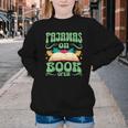 Book And Pajama Pajamas On Book Open Youth Crewneck Sweatshirt Book And Pajama Pajamas On Book Open Youth Crewneck Sweatshirt