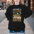 Books And Crested Gecko Owner Crestie Lover Youth Crewneck Sweatshirt