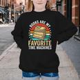 Books Are My Favorite Time Machines Youth Crewneck Sweatshirt