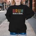 Bruh Read a Book Youth Crewneck Sweatshirt Bruh Read a Book Youth Crewneck Sweatshirt