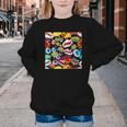 Comic Book Pop Art Modern Fun Youth Crewneck Sweatshirt