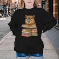 Cute Capybara Reading Books Animal Capybara Bookworms Youth Crewneck Sweatshirt
