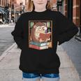 Cute Hedgehog Book Nerd Youth Crewneck Sweatshirt