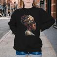 Girl Crown Of Books African Teacher Black History BHM Youth Crewneck Sweatshirt