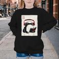 Grumpy Frog Books Music Kawaii Ink Japanese Youth Crewneck Sweatshirt