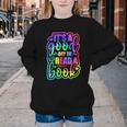 Its A Good Day To Read Book Kids Boys Girls Reading Graphic Youth Crewneck Sweatshirt