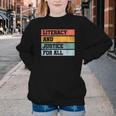 Literacy And Justice For All Stop Book Banning Banned Books Youth Crewneck Sweatshirt