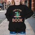 Take a Look It's In a Book Reading Teacher Book Lover Youth Crewneck Sweatshirt Take a Look It's In a Book Reading Teacher Book Lover Youth Crewneck Sweatshirt