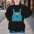 Mouse Halloween Costume Book Cookie Teacher Student Youth Crewneck Sweatshirt
