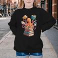 Octopus Book Reading Book Reader Ocean Octopus Youth Crewneck Sweatshirt