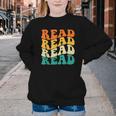 Read Read Read Read Book Lover Reading Bookworm Reader Youth Crewneck Sweatshirt