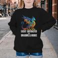 Reading Lover Easily Distracted By Dragons And Books Dragon Youth Crewneck Sweatshirt Reading Lover Easily Distracted By Dragons And Books Dragon Youth Crewneck Sweatshirt