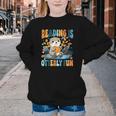 Reading Is Otterly Fun Sea Otter Book Lover Bookworm Youth Crewneck Sweatshirt