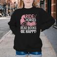 Ride Horses Read Books Be Happy Youth Crewneck Sweatshirt