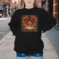 History Month Black Afro Girl Women Book Lovers Youth Crewneck Sweatshirt History Month Black Afro Girl Women Book Lovers Youth Crewneck Sweatshirt