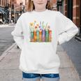 Booktrovert Book Reader Book Nerd Book Reading Lover Premium Tri-Blend Youth Crewneck Sweatshirt