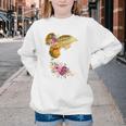 And Into The Library She Goes Book Lover Reading Bookworm Youth Crewneck Sweatshirt