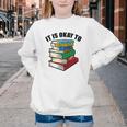 It Is Okay To Be a Grumpy Old Man Book Lover Premium Youth Crewneck Sweatshirt