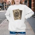 Queen Of Books Playing Card Aesthetic For Book Lovers Premium Tri-Blend Youth Crewneck Sweatshirt Queen Of Books Playing Card Aesthetic For Book Lovers Premium Tri-Blend Youth Crewneck Sweatshirt